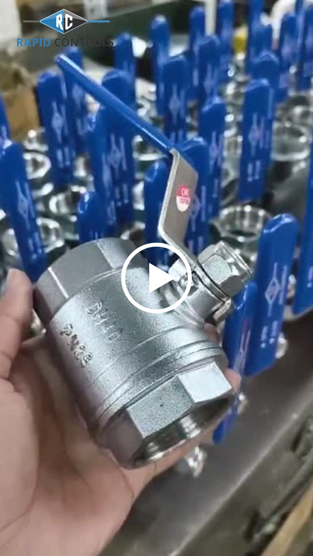 40MM Brass Ball Valve ECO Series rapidcontrols.in