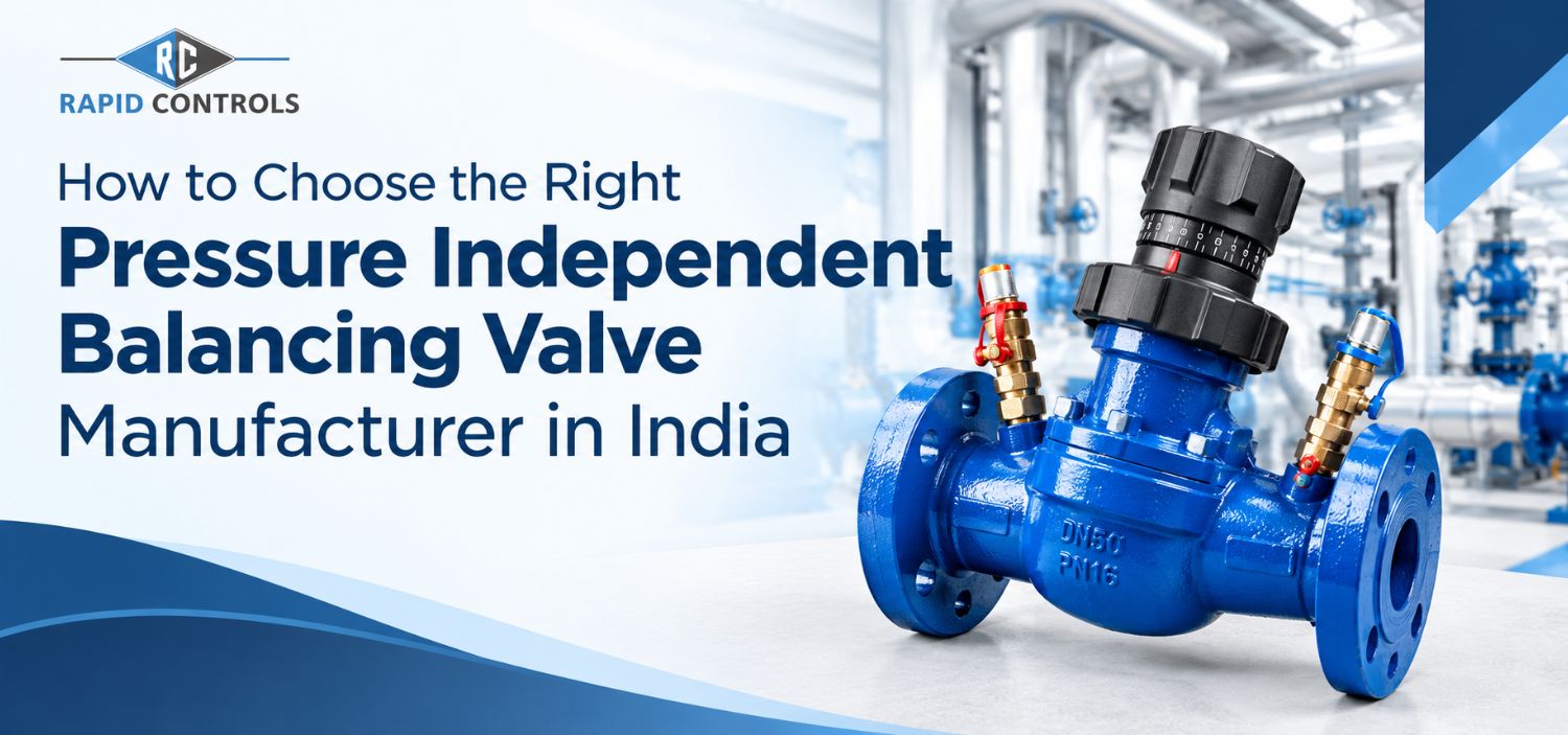 Pressure Independent Balancing Valve Manufacturer in India